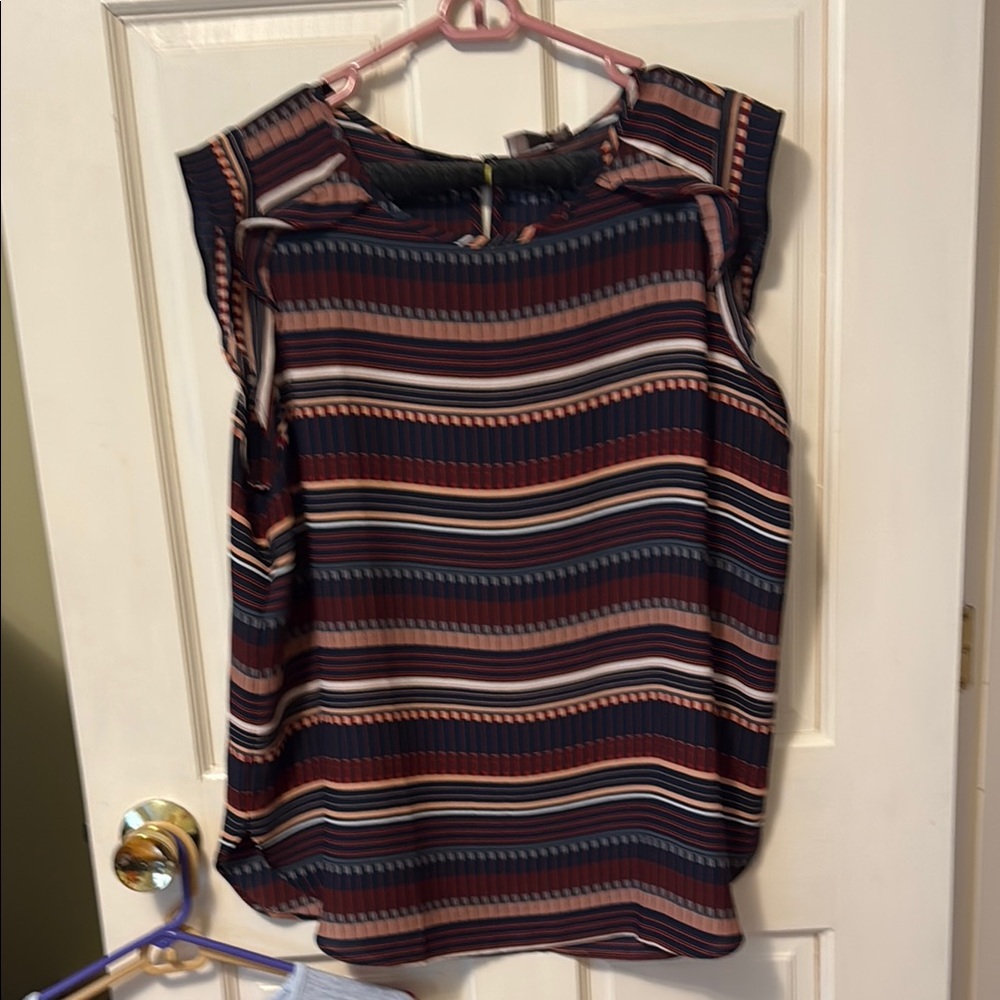 Striped Sleeveless Top